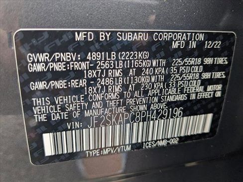 Certified 2023 Subaru Forester Limited image 26