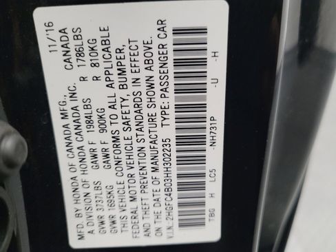 Used 2017 Honda Civic LX-P image 33