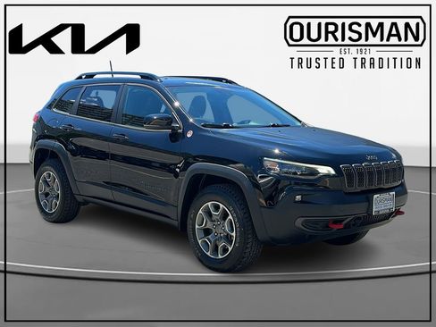 Used 2022 Jeep Cherokee Trailhawk w/ Premium Leather Package AWD/4WD image 1