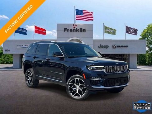 Certified 2022 Jeep Grand Cherokee Summit AWD/4WD image 1