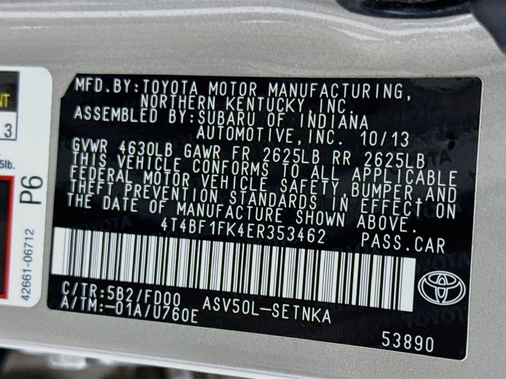 Used 2014 Toyota Camry LE FWD image 32