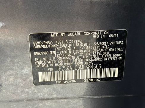 Used 2021 Subaru Forester Premium w/ Popular Package #1 AWD/4WD image 36