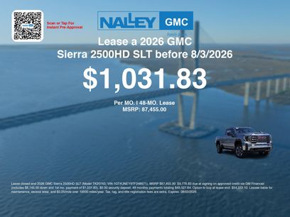 New 2026 GMC Sierra 2500 SLT w/ SLT Premium Package