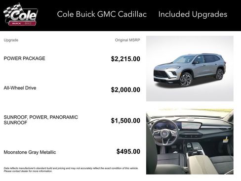 New 2026 Buick Enclave Sport Touring w/ Power Package image 3