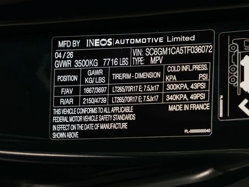 New 2026 INEOS Grenadier AWD/4WD image 23