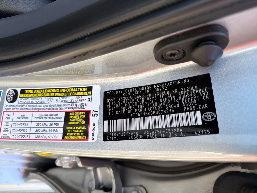 Used 2023 Toyota Camry SE AWD/4WD image 30