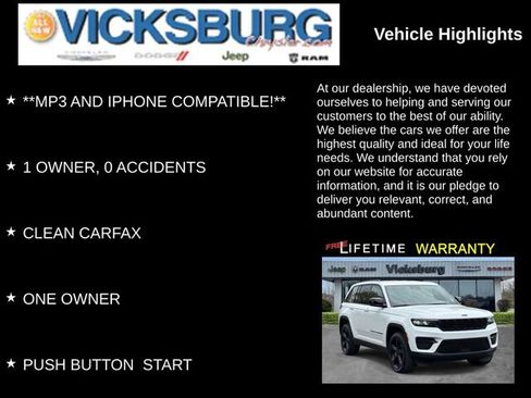 Used 2023 Jeep Grand Cherokee Altitude AWD/4WD image 13