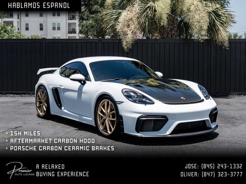 Used 2022 Porsche 718 Cayman GT4 RWD image 1