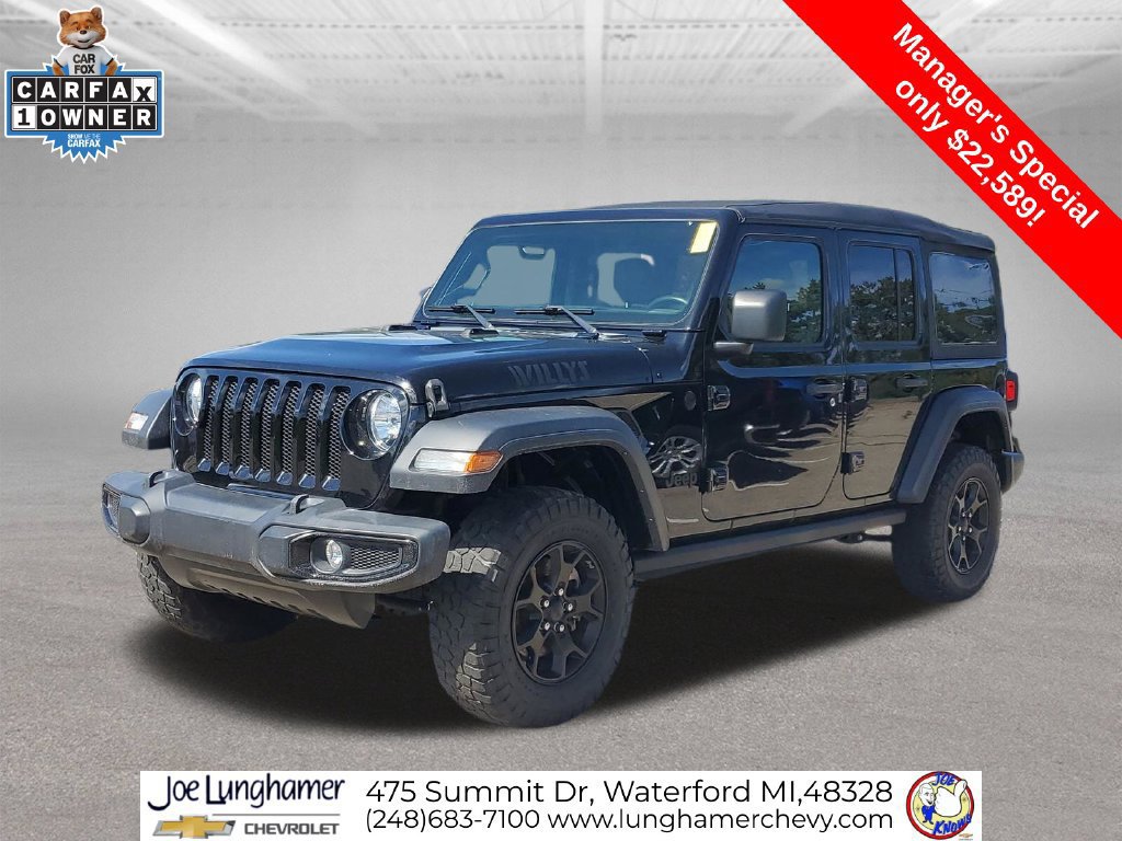 Used 2022 Jeep Wrangler Unlimited Sport AWD/4WD image 4