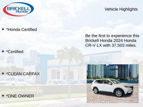 Certified 2024 Honda CR-V LX image 9