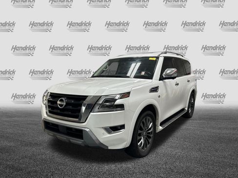 Used 2022 Nissan Armada Platinum w/ Captain's Chairs Package AWD/4WD image 5