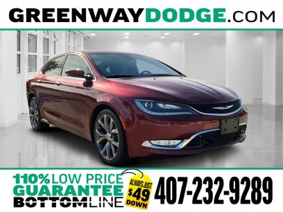 Used 2015 Chrysler 200 C w/ Navigation & Sound Group I