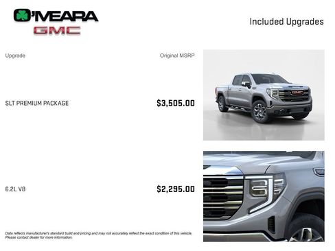 New 2026 GMC Sierra 1500 SLT w/ SLT Premium Package AWD/4WD image 4