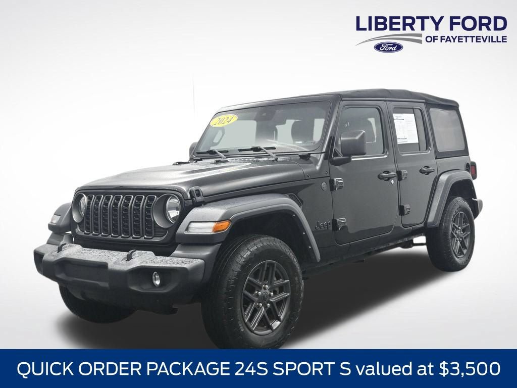 Used 2024 Jeep Wrangler Unlimited Sport AWD/4WD 360° Tour