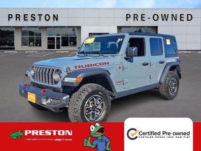 Certified 2024 Jeep Wrangler Unlimited Rubicon