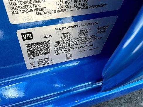 New 2026 Chevrolet Silverado 1500 Custom w/ Turbomax Blackout Package image 13