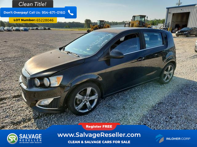 Used 2013 Chevrolet Sonic RS FWD image 1