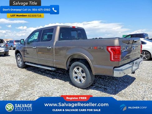 Used 2016 Ford F150 Lariat AWD/4WD image 3