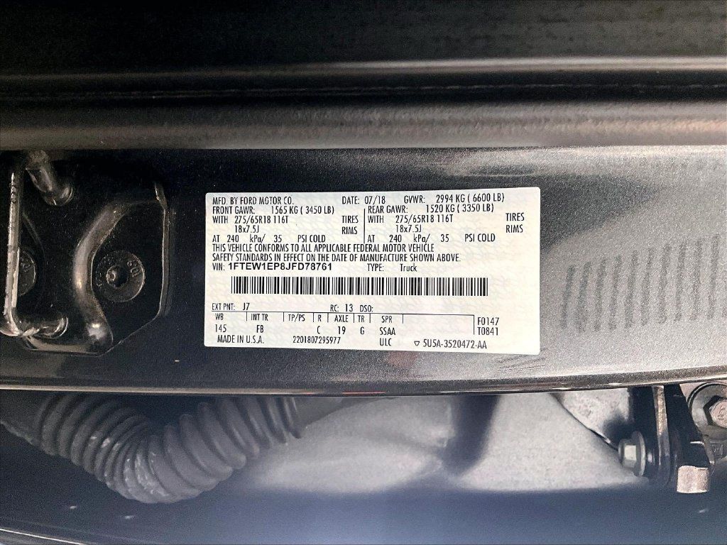 Used 2018 Ford F150 XLT w/ Equipment Group 302A Luxury AWD/4WD image 37