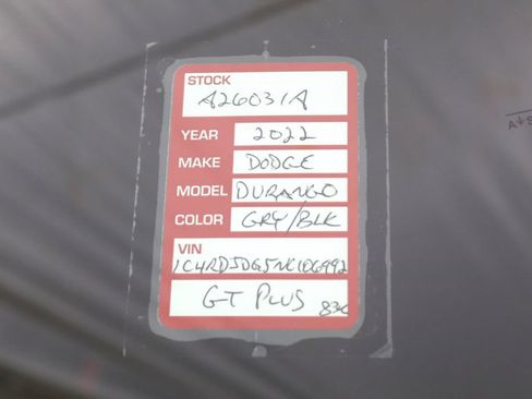 Used 2022 Dodge Durango GT AWD/4WD image 27