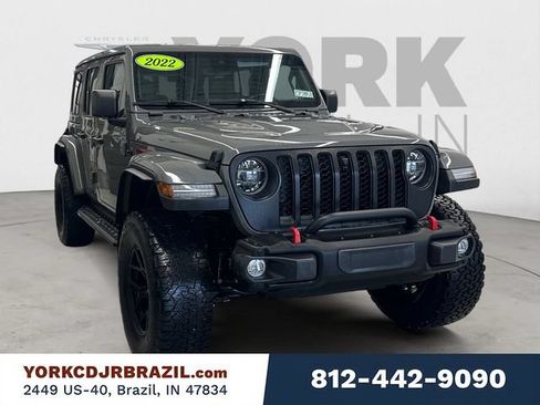 Used 2022 Jeep Wrangler Unlimited Rubicon w/ Trailer Tow Package AWD/4WD image 7