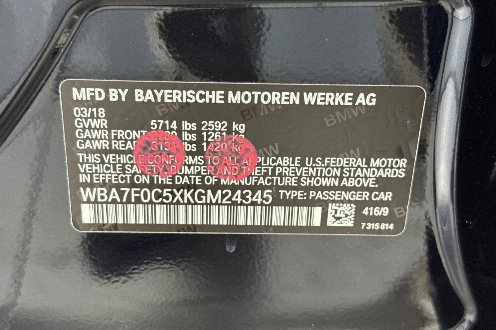 Used 2019 BMW 750i w/ Executive Package RWD image 28