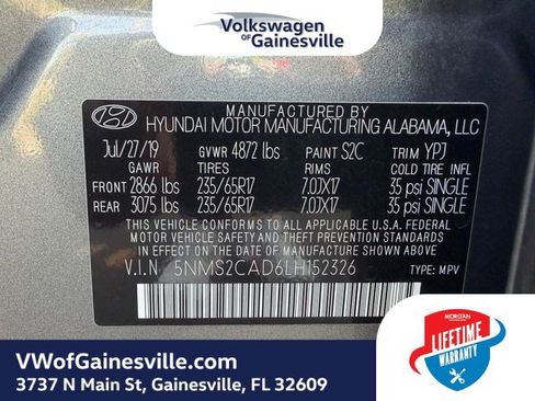 Used 2020 Hyundai Santa Fe SE AWD/4WD image 43
