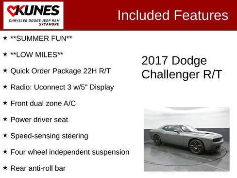 Used 2017 Dodge Challenger R/T RWD image 3