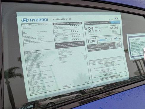 New 2025 Hyundai Elantra N Line image 18