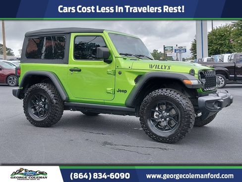 Used 2025 Jeep Wrangler Sport AWD/4WD image 1