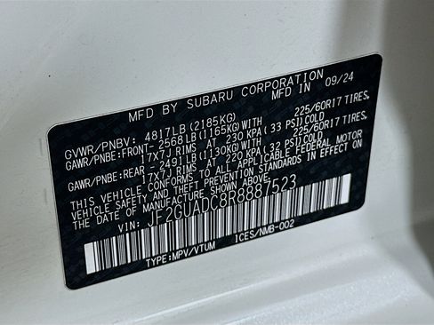 Used 2024 Subaru Crosstrek 2.0i Premium image 12