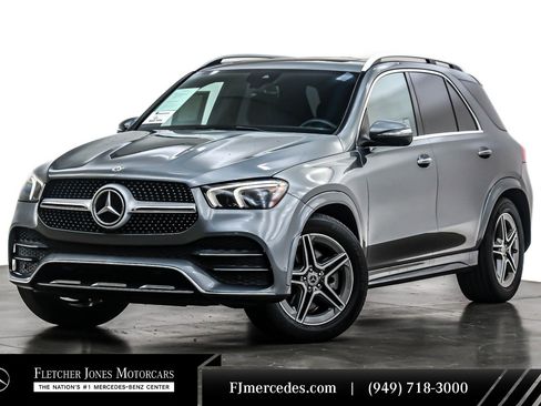 Used 2022 Mercedes-Benz GLE 450 4MATIC w/ Revised AMG Line Exterior image 1