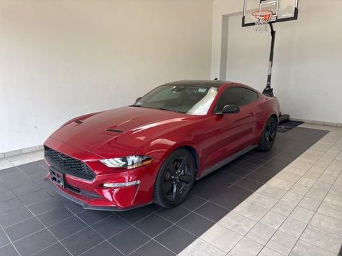 Used 2021 Ford Mustang Premium w/ Black Accent Package RWD image 1