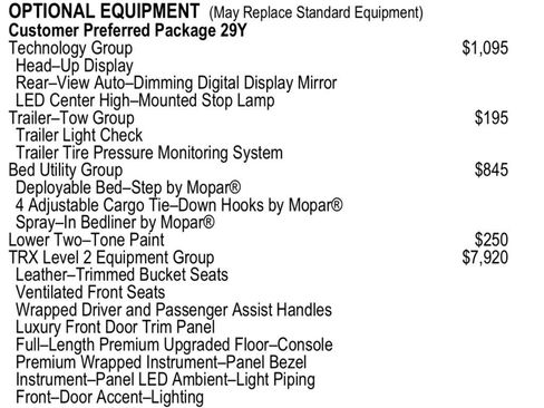 Used 2021 RAM 1500 TRX w/ TRX Level 2 Equipment Group image 23