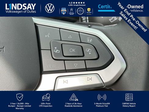 Certified 2025 Volkswagen Atlas Peak Edition SE image 22