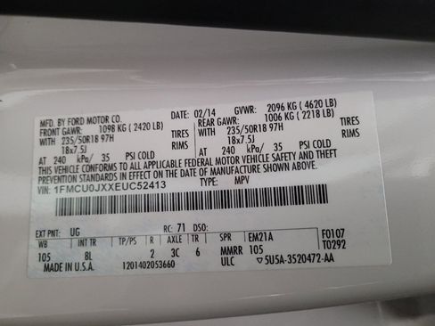 Used 2014 Ford Escape Titanium FWD image 33