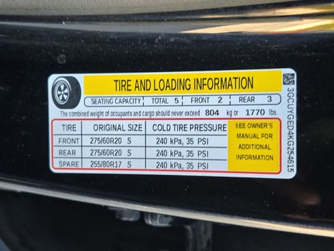 Used 2019 Chevrolet Silverado 1500 LTZ w/ LTZ Convenience Package AWD/4WD image 14