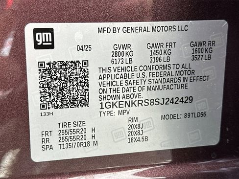 New 2025 GMC Acadia Elevation w/ Elevation Premium Package image 25