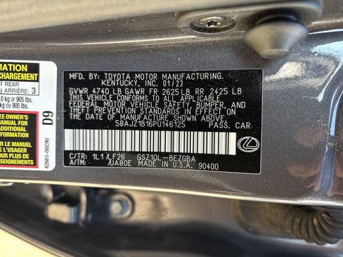 Used 2023 Lexus ES 350 F Sport image 35