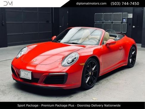 Used 2018 Porsche 911 Carrera 4S AWD/4WD image 1