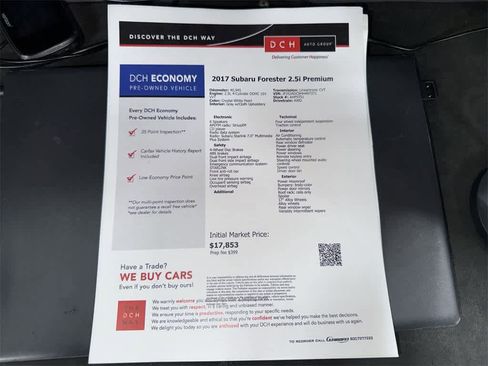 Used 2017 Subaru Forester 2.5i Premium image 13