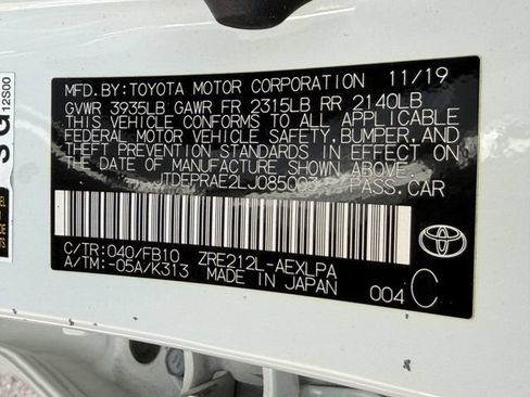 Used 2020 Toyota Corolla LE FWD image 25