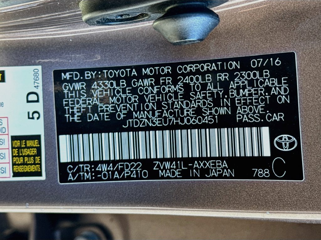 Used 2017 Toyota Prius V Two FWD image 27