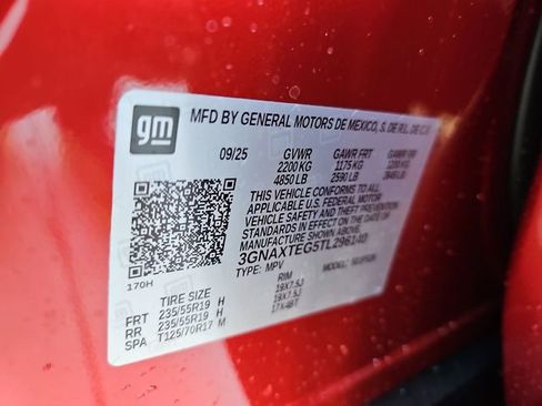 New 2026 Chevrolet Equinox RS AWD/4WD image 34