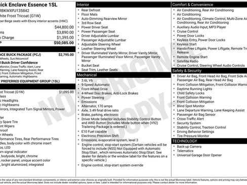 Used 2023 Buick Enclave Essence w/ Experience Buick Package image 14