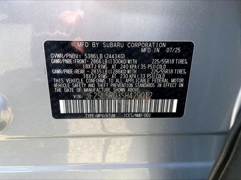 Certified 2025 Subaru Forester Limited AWD/4WD image 33