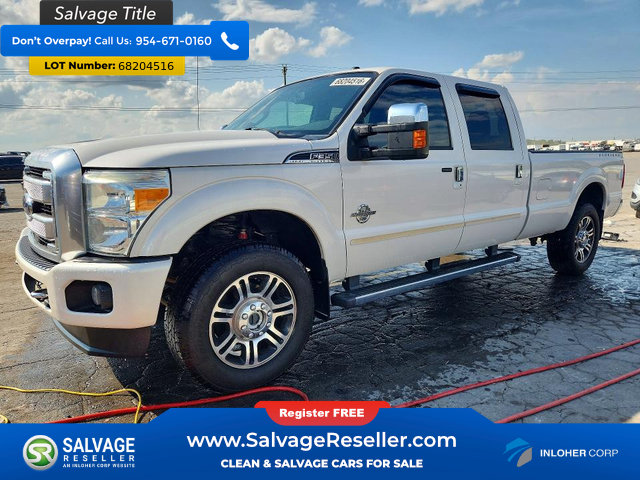 Used 2015 Ford F350 Platinum AWD/4WD image 1