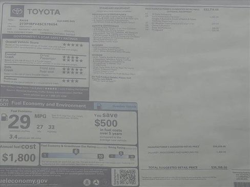 New 2025 Toyota RAV4 XLE image 25
