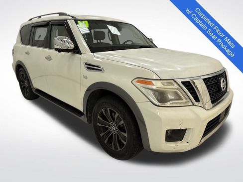 Used 2017 Nissan Armada Platinum w/ Captain Seat Package image 3