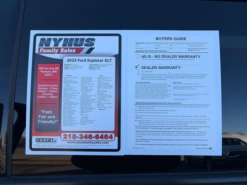 Used 2023 Ford Explorer XLT w/ Equipment Group 202A image 53
